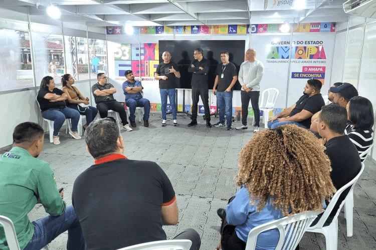 Governo do Amapá sorteia estandes para empreendedores do setor de energia solar participantes da 53ª Expofeira