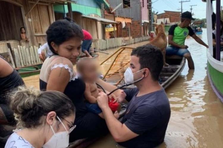 LBV inicia Campanha SOS ACRE para atender famílias afetadas pelas chuvas