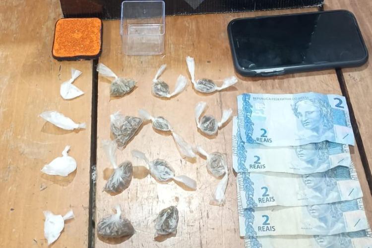Força Tática apreende adolescente por tráfico de drogas no bairro Jesus de Nazaré, em Macapá