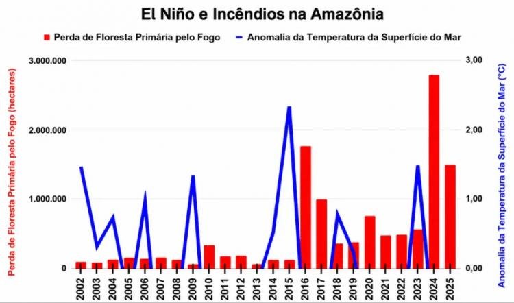 O que a Amazônia espera com a chegada do El Niño