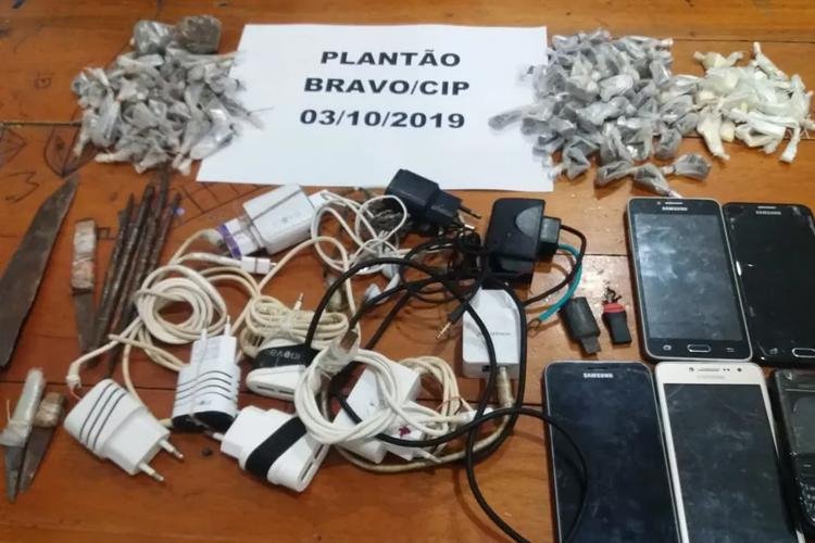 Entorpecentes e celulares são achados em celas após tentativa de rebelião no AP