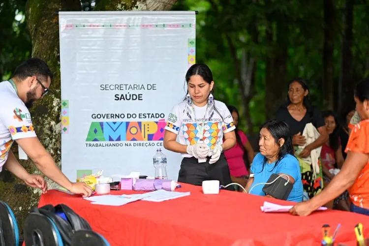 Saúde chega ao Tumucumaque com ação integrada do Governo do Amapá em terras indígenas