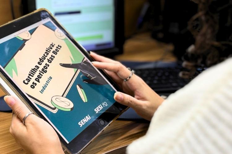 SESI e SENAI lançam cartilhas para conscientizar sobre os riscos das Bets