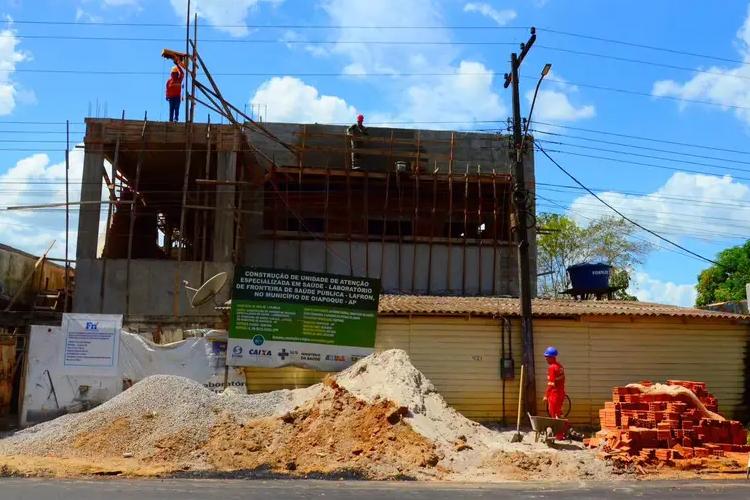 Governo do Amapá avança nas obras do novo Laboratório de Fronteira em Oiapoque