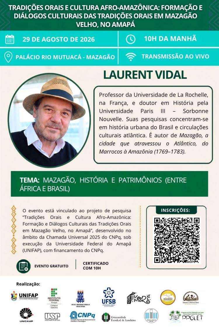 UNIFAP: Relações históricas e culturais entre Mazagão e a África são temas de evento