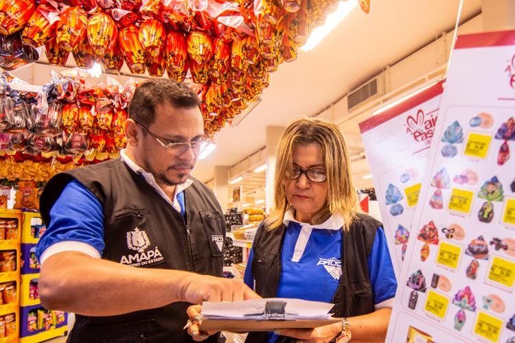 Procon fiscaliza produtos de Páscoa em estabelecimentos de Macapá e Santana