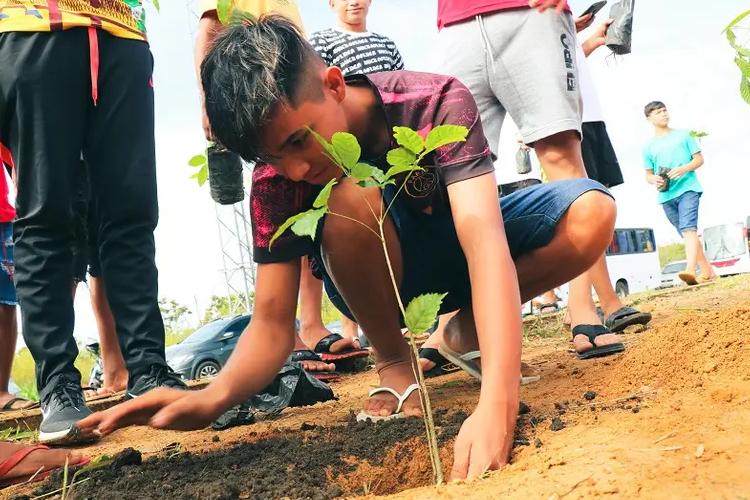 Em parceria com Ibama, Governo do Amapá celebra Dia Mundial do Meio Ambiente com plantio de 500 mudas por estudantes