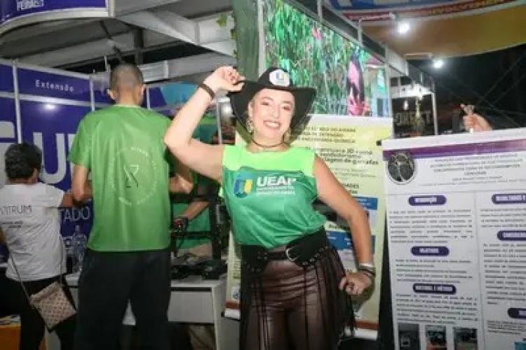 Com uso de drones e impressão 3D, alunos da Ueap apresentam projetos científicos na Expofeira 2026