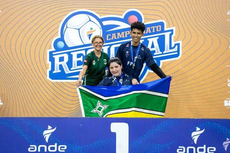 Paratletas amapaenses conquistam medalhas de ouro e prata no Regional Norte de Bocha Paralímpica
