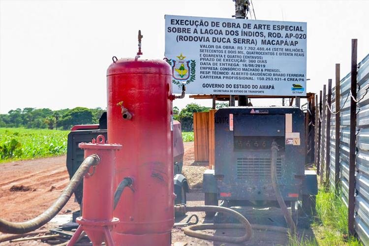 Construção da nova ponte da Lagoa dos índios depende de interdição parcial da Duca Serra