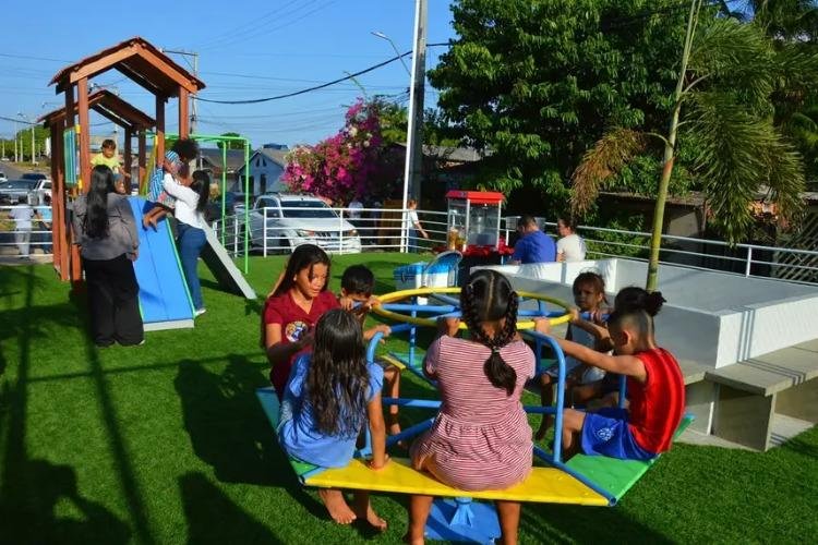 Governo do Amapá entrega novo 'Parque Firme' em área de antiga ponte de madeira em Macapá