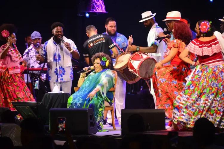 'É uma sorte ter me atracado com o Marabaixo', afirma Alcione em show que celebra a ancestralidade amapaense