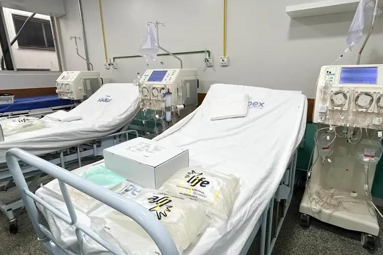 Governo do Amapá entrega primeira enfermaria de hemodiálise dentro do Hospital de Emergência, em Macapá
