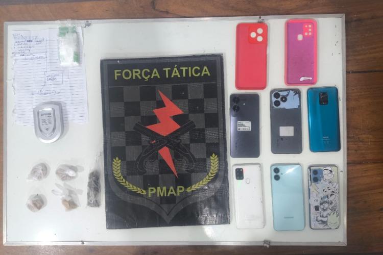 Batalhão de Força Tática prende homem por tráfico de drogas na zona norte de Macapá