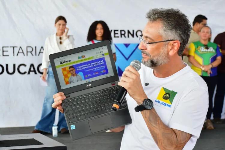 Governador Clécio entrega a 43ª escola reconstruída no Distrito do Carnot com tecnologia de ponta