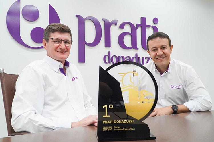 Eficiência logística da Prati-Donaduzzi é reconhecida em prêmio nacional
