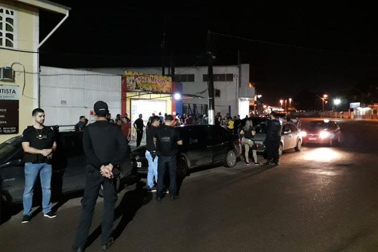 Operação Hórus combate venda de bebida e presença de jovens em bares e boates de Santana