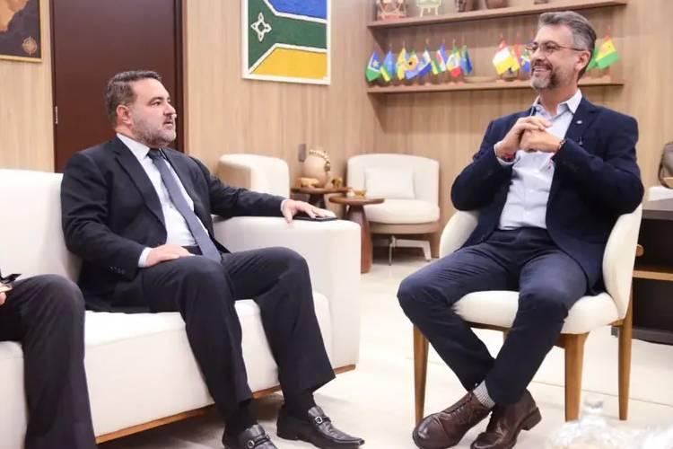 Governador Clécio Luís apresenta a vice-presidente do Tribunal de Contas da União avanços na gestão pública do Amapá