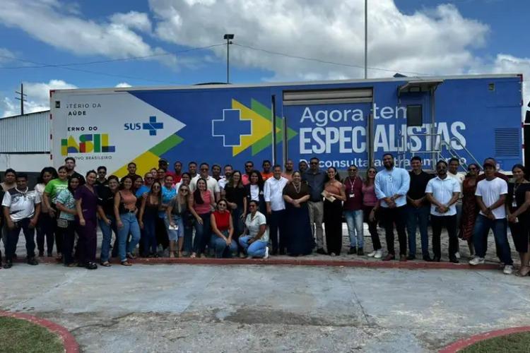 Programa Aqui Tem Especialidades leva tomografia computadorizada a Mazagão