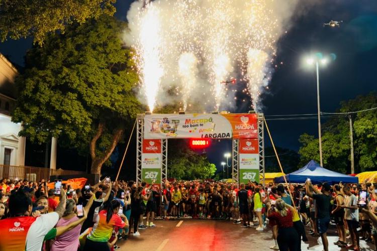 Macapá comemora 267 anos com corrida de rua pelos pontos turísticos da cidade