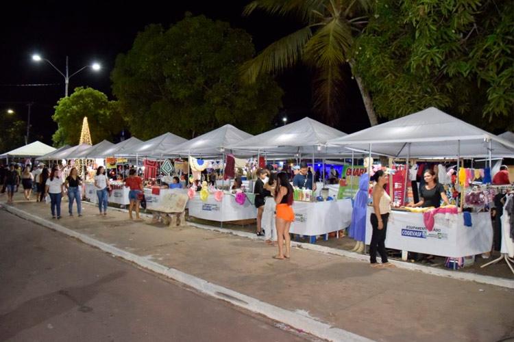 Prefeitura de Santana realiza ordenamento de ambulantes para show da cantora Joelma