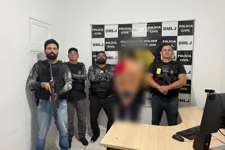 Em Laranjal do Jari, Polícia Civil prende homem acusado por violência doméstica