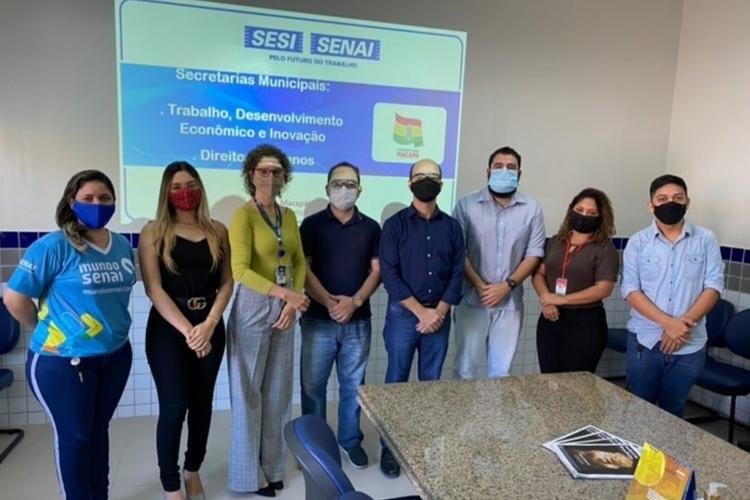 PREFEITURA DE MACAPÁ E SESI SENAI AMAPÁ DISCUTEM PARCERIA PARA CURSOS DE CAPACITAÇÃO PARA EMPREENDEDORES