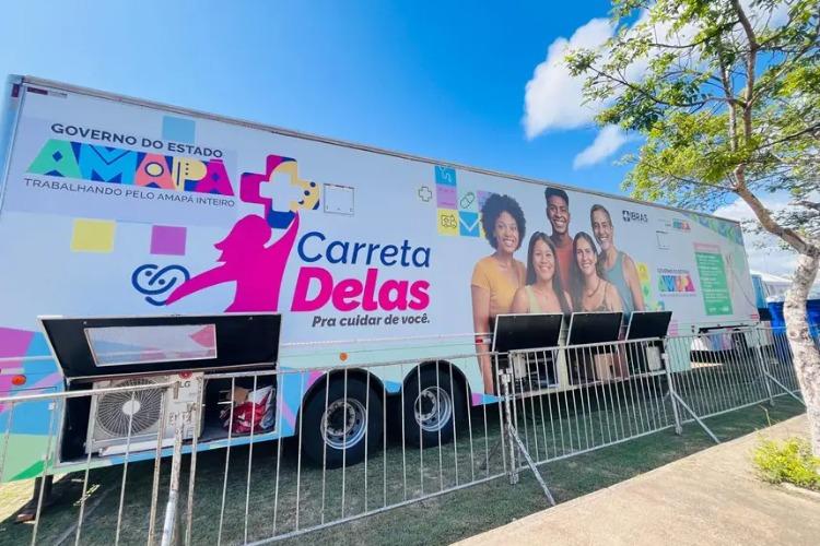 Governo do Amapá inicia atendimentos da Carreta Delas na Zona Sul de Macapá