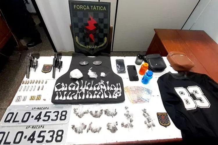 Procurado por homicídio e roubo morre em tiroteio com a PM em Macapá; comparsa é ferido