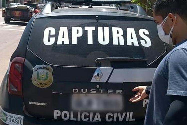 POLÍCIA CIVIL PRENDE FORAGIDO DA JUSTIÇA QUE RECEBEU O AUXÍLIO EMERGENCIAL DO GOVERNO FEDERAL
