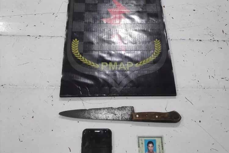Homem que matou irmão com facada é preso durante tentativa de fuga em Macapá