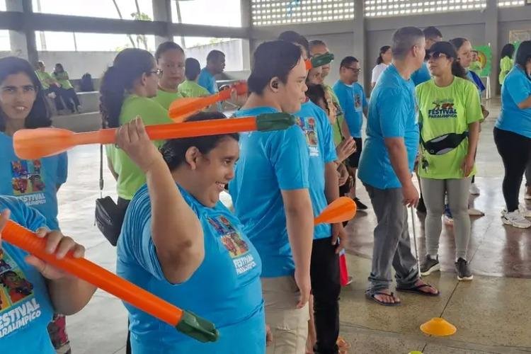 Com apoio do Governo do Amapá, Festival Paralímpico Loterias Caixa reúne cerca de 200 alunos em Macapá