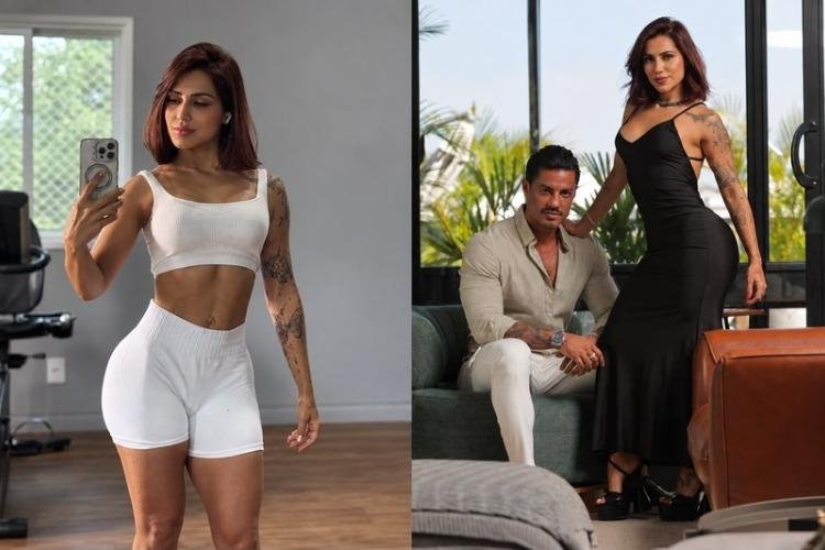 Influenciadora cria "contrato fitness" com marido e inclui limite de peso e número de pães