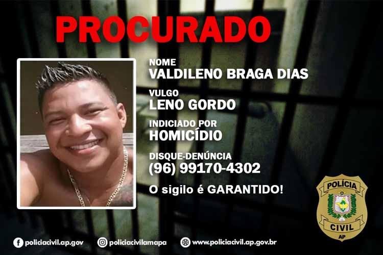 POLÍCIA CIVIL PEDE AJUDA DA POPULAÇÃO PARA LOCALIZAR ACUSADO DE COMETER HOMICÍDIOS NOS ESTADOS DO AMAPÁ E DO PARÁ