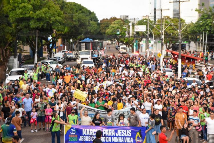 Marcha para Jesus acontece neste sábado, 16, em Macapá