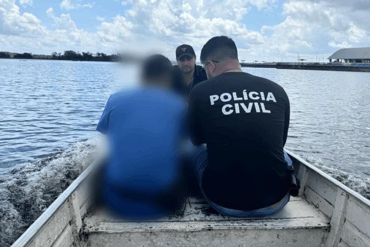 Em Porto Grande, homem é preso por ameaça, posse ilegal de arma e lesão corporal em violência doméstica