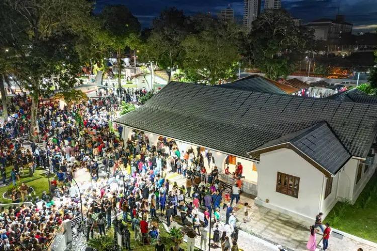 Inaugurado pelo governador Clécio, Parque Residência funcionará de terça a domingo, com opções de lazer durante o dia e a noite