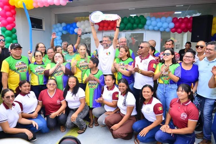 Governador Clécio entrega chaves da Creche Maria Elizia, no município de Amapá, e amplia a oferta da Educação Infantil no estado