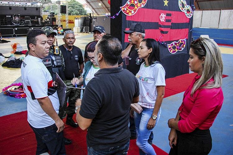 Eventos carnavalescos são fiscalizados