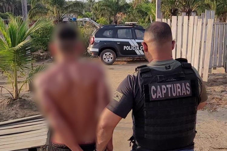 Condenado com mais de 20 anos é capturado em Itaubal