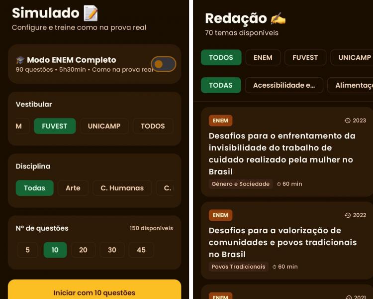 Estudante do ICMC cria aplicativo gratuito para ajudar vestibulandos no ingresso em universidades