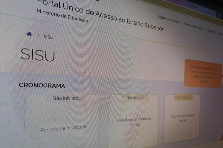 Cronograma do Sisu 2023.2 permanece indefinido após exclusão no Portal do Acesso Único pelo MEC