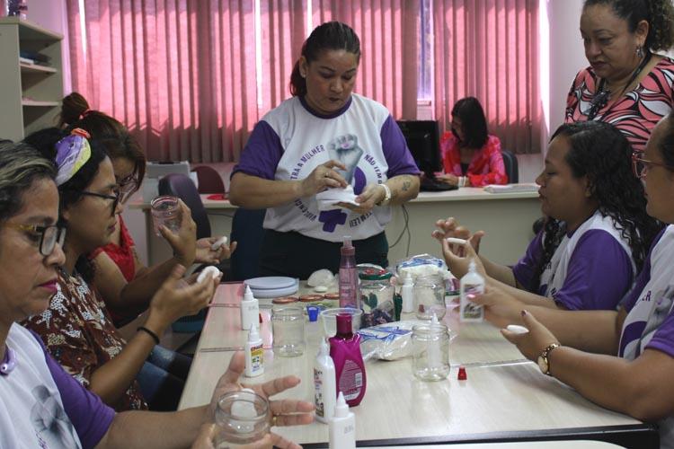 TJAP encerra série de oficinas profissionalizantes para mulheres vítimas de violência