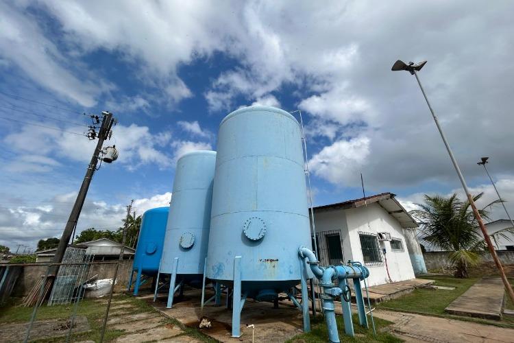 CSA realiza melhorias na captação de água e melhora a distribuição de água em Mazagão