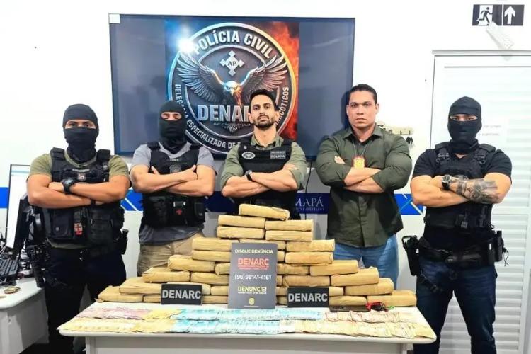 Amapá Mais Seguro: Segurança Pública impede distribuição de 33 kg de drogas e revela tática de facções no estado 