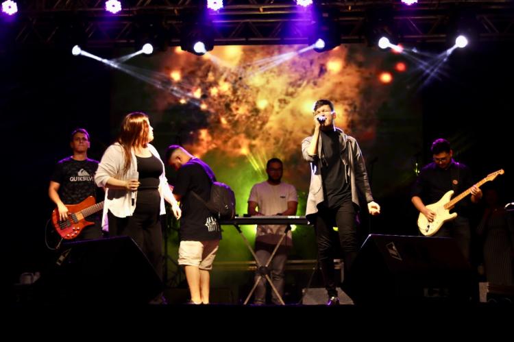 Festival de Cultura Gospel de Santana reúne dezenas de fiéis na 1ª noite do evento