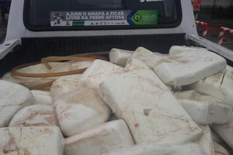 Batalhão Ambiental e Diagro apreendem mais de 450 quilos de queijo impróprios para consumo
