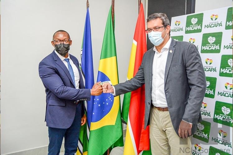 Prefeituras de Macapá e Kourou assinam documento para cooperação internacional