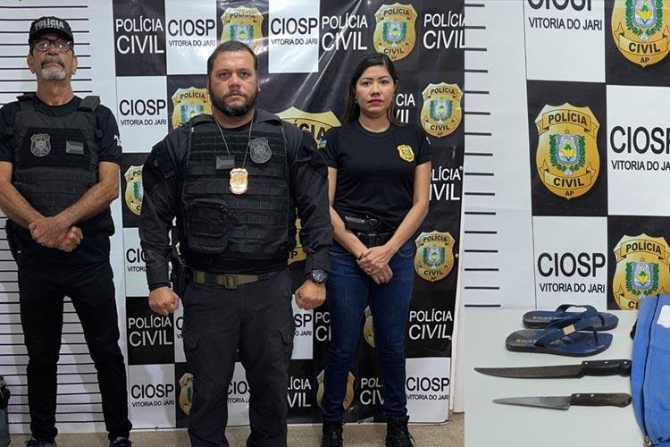 EM VITÓRIA DO JARI, HOMEM É PRESO PELO HOMICÍDIO DE UM ADOLESCENTE DE 17 ANOS