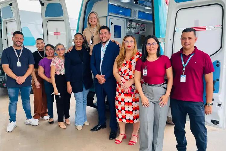 Hospital Regional de Porto Grande recebe duas novas ambulâncias e fortalece atendimento emergencial